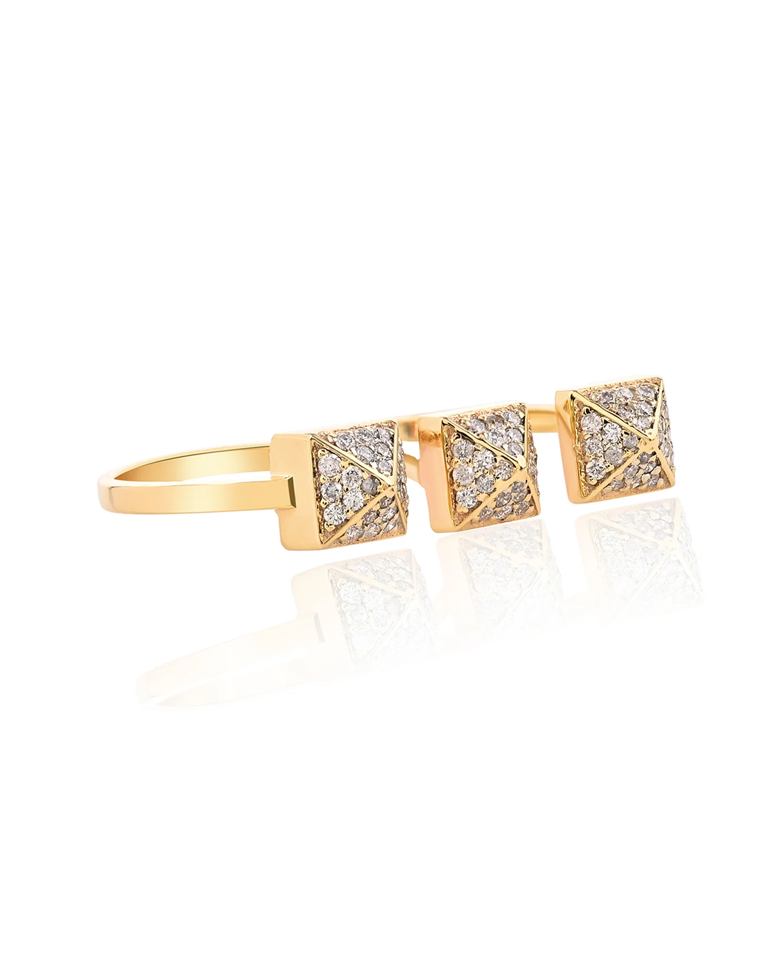 La DiaMantés  | Diamond Apex Trio Ring